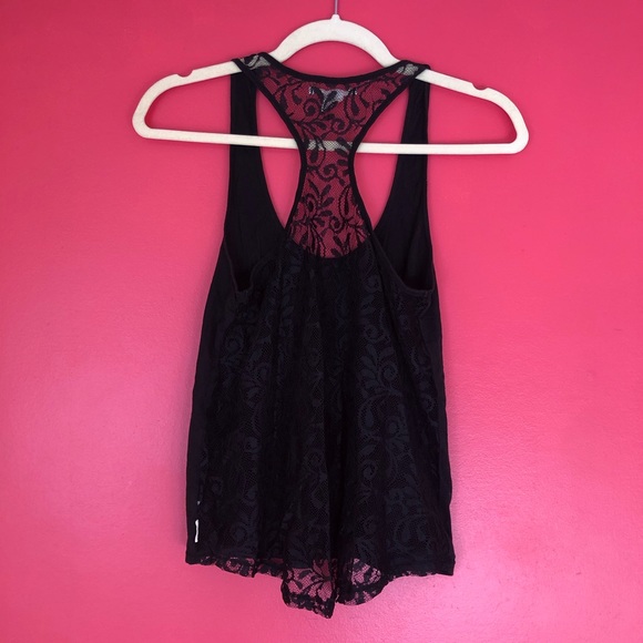 🦩3 for $30 🦩 Billabong Lace Back Tank Top Size S - Picture 1 of 6